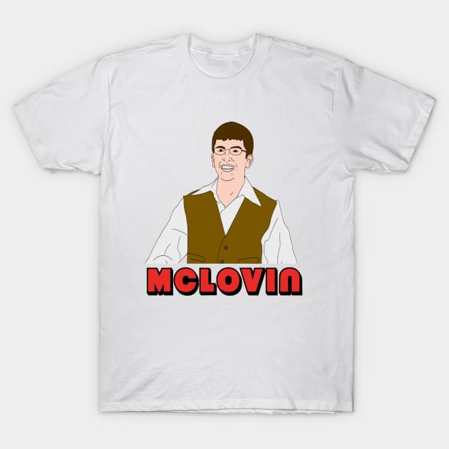 Mclovin T-Shirt by VideoNasties